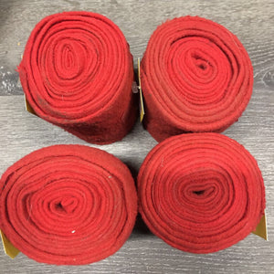 4 Fleece Polos, bag *gc/fair, dirt/dust, hair, rubs, pilly, clumpy, older?