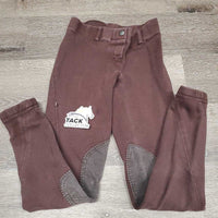 Hvy Cotton Breeches, Pull On *gc/fair, faded, older, rubs, seams: rubs, sm holes & thin
