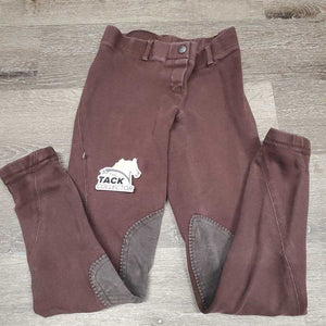Hvy Cotton Breeches, Pull On *gc/fair, faded, older, rubs, seams: rubs, sm holes & thin