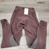 Hvy Cotton Breeches, Pull On *gc/fair, faded, older, rubs, seams: rubs, sm holes & thin

