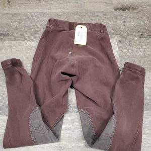 Hvy Cotton Breeches, Pull On *gc/fair, faded, older, rubs, seams: rubs, sm holes & thin
