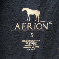 SS Polo Shirt, 1/4 button up *gc/fair, wrinkled, hair, faded, curled colar, edge rubs, stains