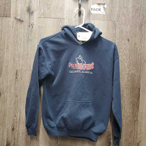 JUNIORS Sweatshirt Hoodie, Paramount *gc, faded, mnr hair, puckers