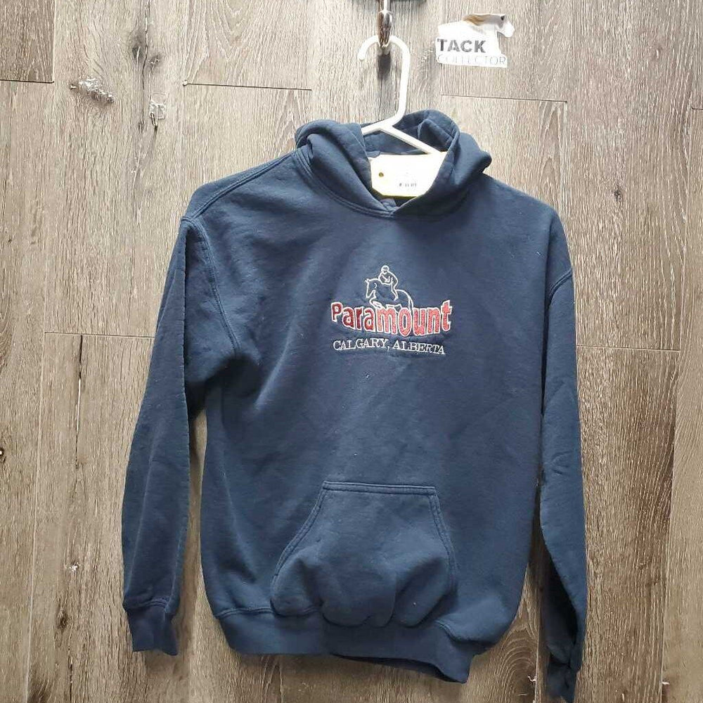 JUNIORS Sweatshirt Hoodie, Paramount *gc, faded, mnr hair, puckers