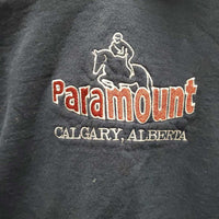JUNIORS Sweatshirt Hoodie, Paramount *gc, faded, mnr hair, puckers
