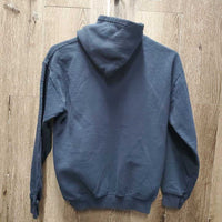 JUNIORS Sweatshirt Hoodie, Paramount *gc, faded, mnr hair, puckers