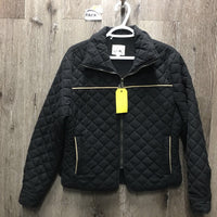 Quilt Jacket, zip *vgc, clean, older, dusty
