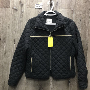 Quilt Jacket, zip *vgc, clean, older, dusty