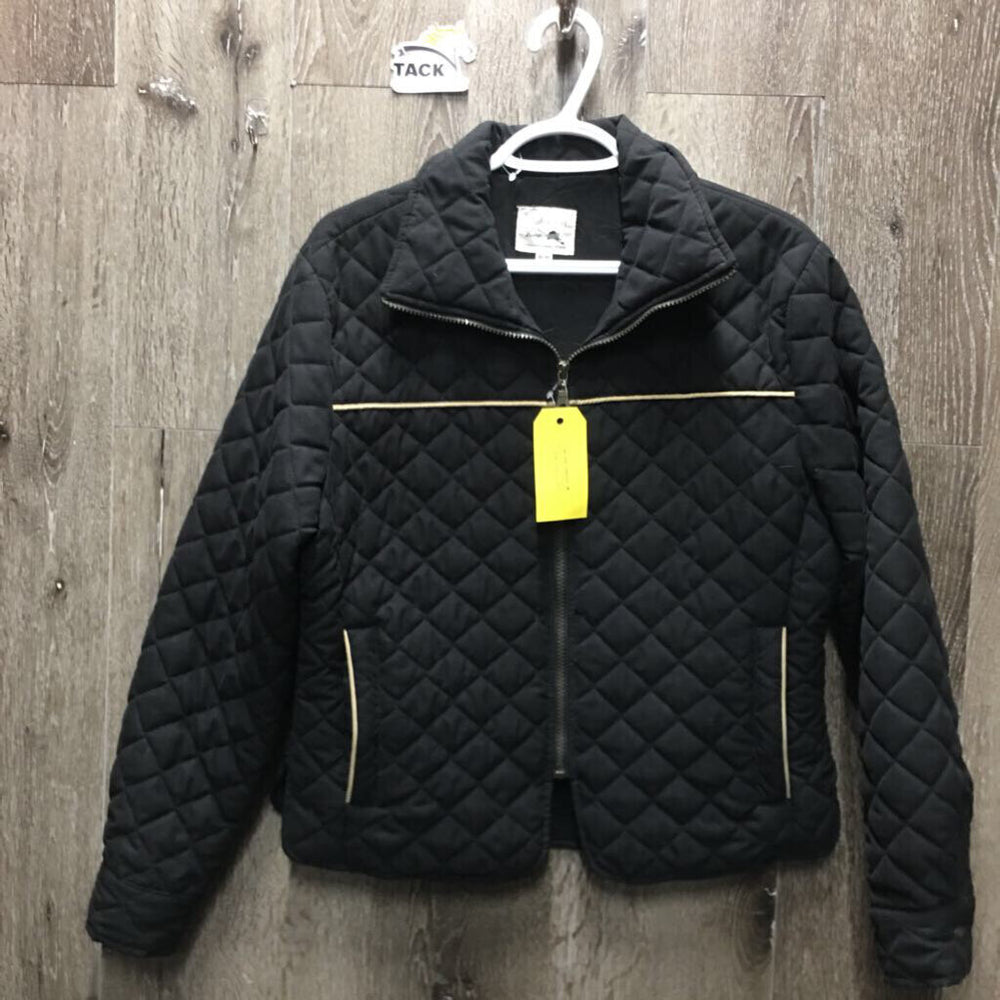 Quilt Jacket, zip *vgc, clean, older, dusty