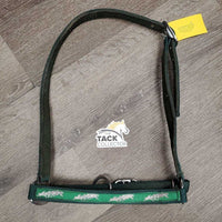 Padded Nylon Grooming Halter *gc/fair, stains, residue, oxidized, padding: cracked, peeling , sticky & chipped