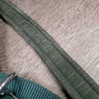 Padded Nylon Grooming Halter *gc/fair, stains, residue, oxidized, padding: cracked, peeling , sticky & chipped

