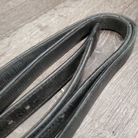 Pr Thick Lined Stirrup Leathers *gc, rubs, hole threads, dents, scrapes, stiff, dirt
