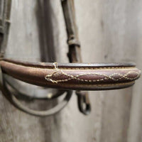 Soft Rsd FS Bridle *gc/fair, v.dirty, scratches, xholes, rubs, loose Nband stitches
