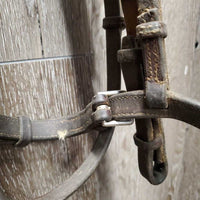 Soft Rsd FS Bridle *gc/fair, v.dirty, scratches, xholes, rubs, loose Nband stitches
