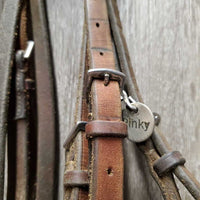 Soft Rsd FS Bridle *gc/fair, v.dirty, scratches, xholes, rubs, loose Nband stitches
