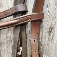 Soft Rsd FS Bridle *gc/fair, v.dirty, scratches, xholes, rubs, loose Nband stitches

