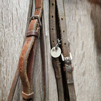 Soft Rsd FS Bridle *gc/fair, v.dirty, scratches, xholes, rubs, loose Nband stitches
