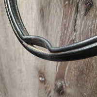Padded Bridle *gc/fair, dirty, rubs, NO Flash, cut end, xhole, scraped edges, x.tight keepers