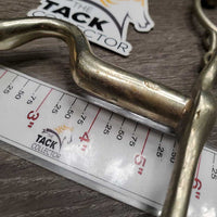High Port Weymouth Bit, chain, french link bradoon *gc, clean, scratches, residue, stains
