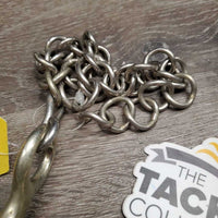 High Port Weymouth Bit, chain, french link bradoon *gc, clean, scratches, residue, stains
