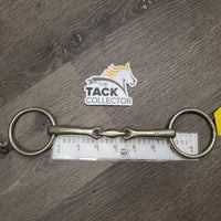 High Port Weymouth Bit, chain, french link bradoon *gc, clean, scratches, residue, stains
