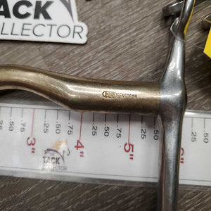 Low Port Weymouth Bit, chain, loose ring lozenge french link bradoon *vgc, clean, stains, scratches
