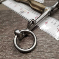 Low Port Weymouth Bit, chain, loose ring lozenge french link bradoon *vgc, clean, stains, scratches
