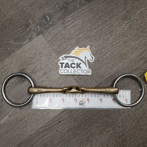 Low Port Weymouth Bit, chain, loose ring lozenge french link bradoon *vgc, clean, stains, scratches