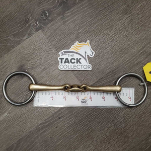 Low Port Weymouth Bit, chain, loose ring lozenge french link bradoon *vgc, clean, stains, scratches