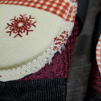 Pr Mesh Closed Boots "Winter", velcro *like new