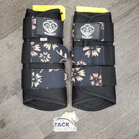 Pr Mesh Closed Boots, velcro *like new
