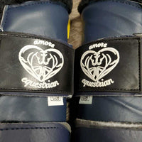 Pr Closed Boots, fleece lined, velcro *vgc, curled & peeled edges, clean, linty velcro
