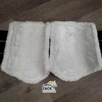 Pr Fleece Lined Closed Front Boots, velcro *like new, film