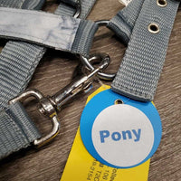 Nylon Halter, Ribbon, snap *like new
