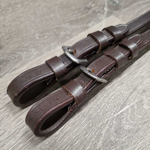 2 Leather Cheek Pieces, buckles *new