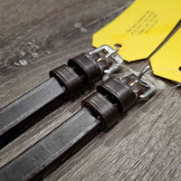 2 Leather Cheek Pieces, buckles *new
