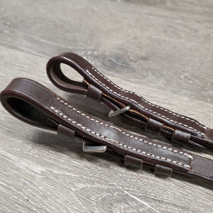 2 Leather Cheek Pieces, buckles *new