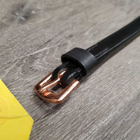 1 ONLY Leather Cheek Piece *new