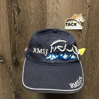 Ball Cap "RMSJ" *gc, faded, flattened, v.frayed inside edges

