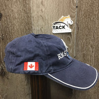 Ball Cap "RMSJ" *gc, faded, flattened, v.frayed inside edges
