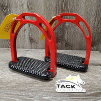 Pr "Jin" Style Wide Base Aluminum Stirrup Irons *like new
