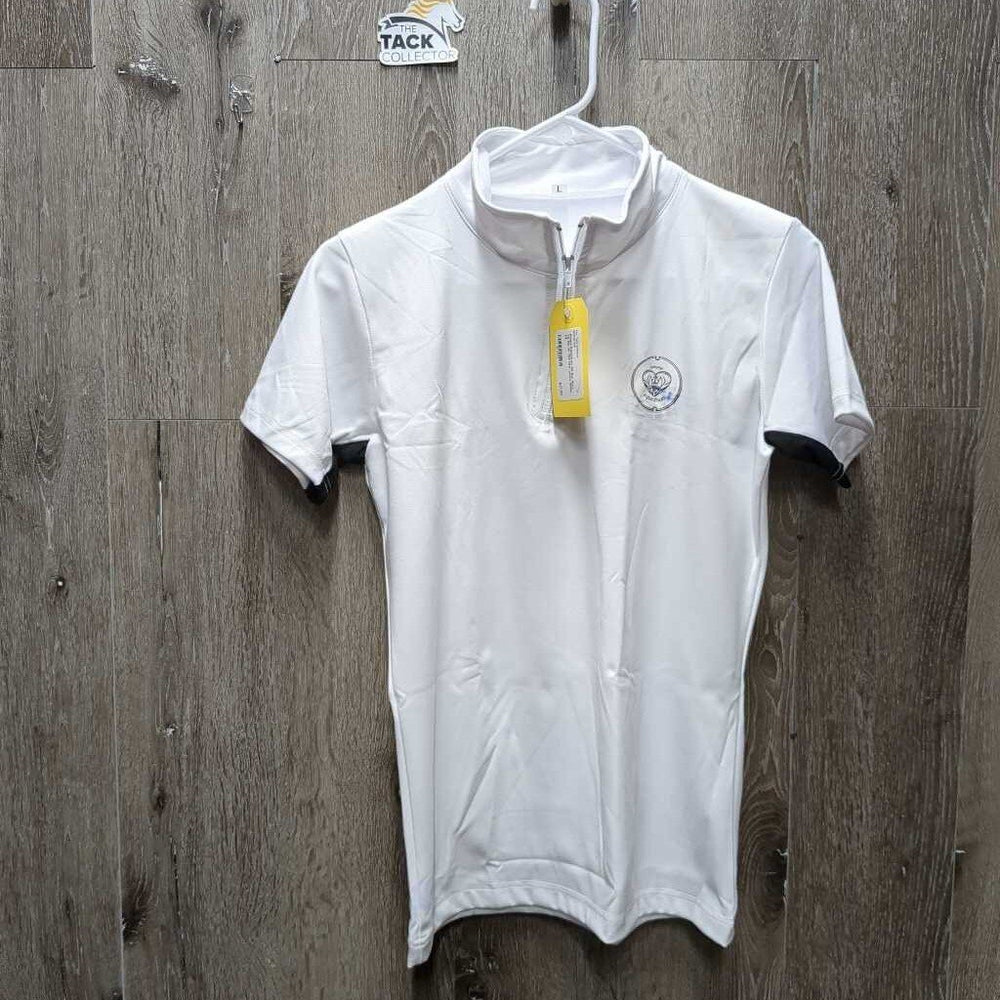 SS Sun Shirt, 1/4 Zip Up *like new, stains