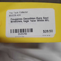 Euro Seat Breeches, tags *new
