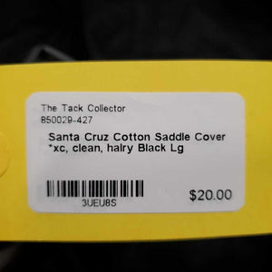 Cotton Saddle Cover *xc, clean, hairy