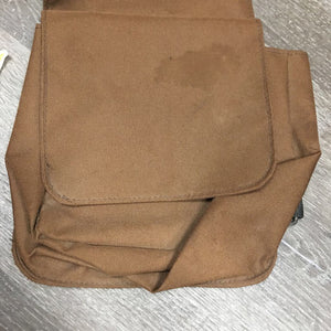 Light Cordura Horn Saddle Trail Bags *vgc, clean, older? mnr dirty edges & stains?, no straps
