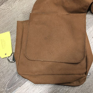 Light Cordura Horn Saddle Trail Bags *vgc, clean, older? mnr dirty edges & stains?, no straps