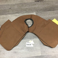 Light Cordura Horn Saddle Trail Bags *vgc, clean, older? mnr dirty edges & stains?, no straps