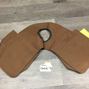 Light Cordura Horn Saddle Trail Bags *vgc, clean, older? mnr dirty edges & stains?, no straps