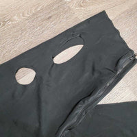 Lycra Full Face Slinky, Zipper, Plastic Snap *xc/like new, clean, mnr hair
