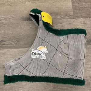 Hvy Mesh Fly Mask *xc/fair, clean, holes, torn & slices, frayed edges, stain, curled & hairy velcro
